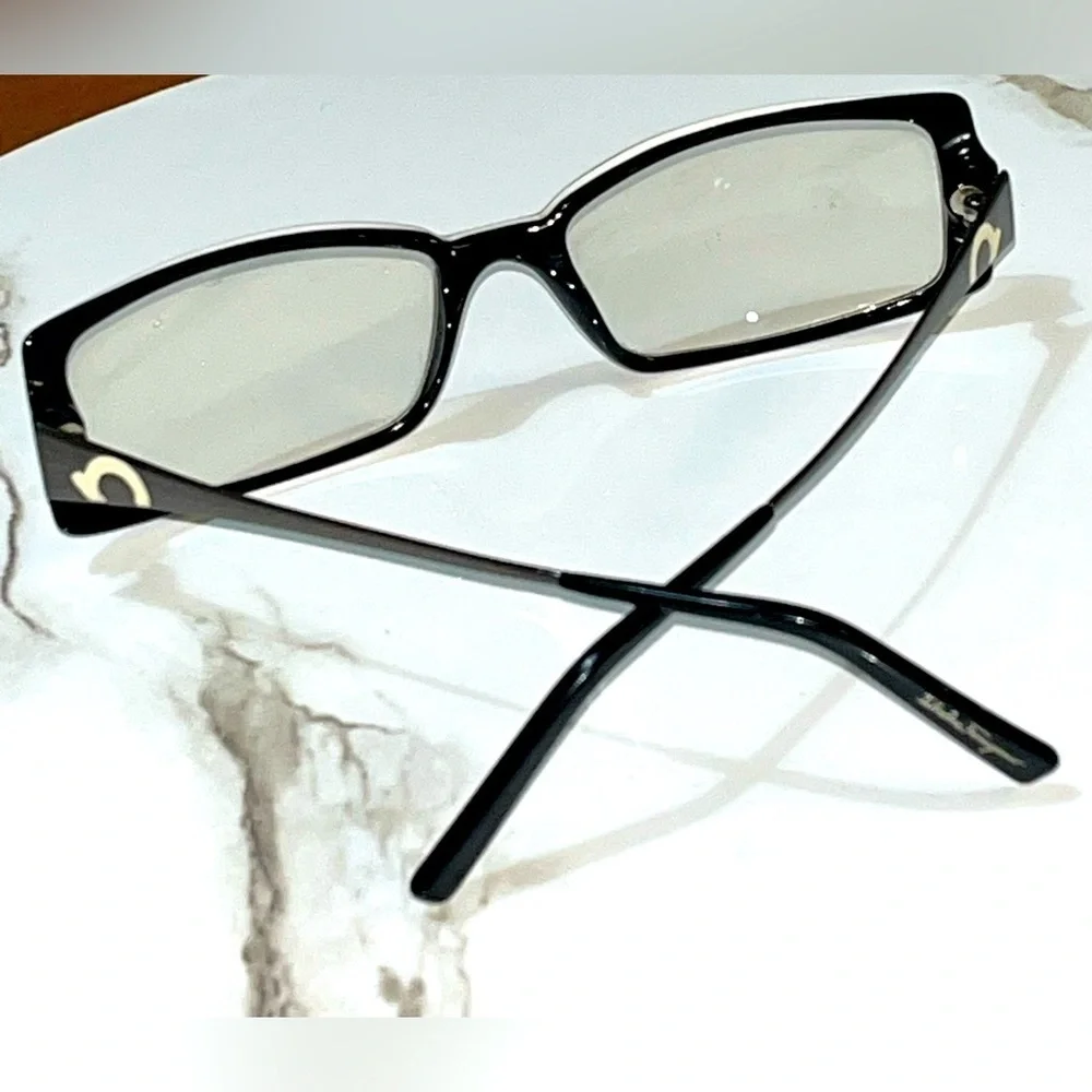 Salvatore Ferragamo Women’s Eyeglasses 2588 437 Silver White Black 52-16-135
